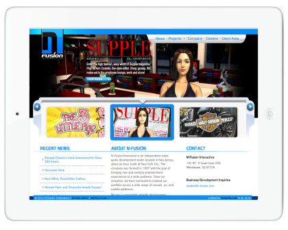 N-Fusion Interactive gets iOS friendly!