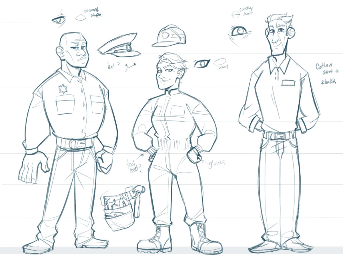 RollerCoaster Tycoon Story Characters