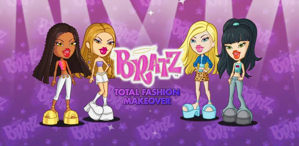 Bratz Total Fashion Makover Title Screen