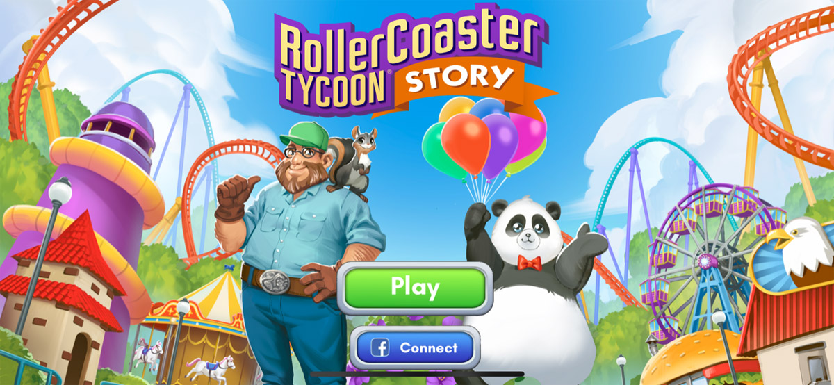 RollerCoaster Tycoon Story Title Page